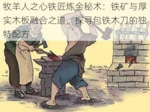 牧羊人之心铁匠炼金秘术：铁矿与厚实木板融合之道，探寻包铁木刀的独特配方