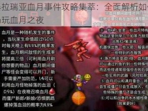 泰拉瑞亚血月事件攻略集萃：全面解析如何畅玩血月之夜