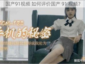 国产91视频 如何评价国产 91 视频？