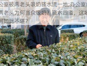 办公室被两老头吸奶骚水流一地;办公室内，两老头为何当众吸奶？骚水四溢，这场景为何如此不堪？