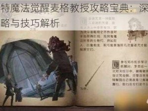 哈利波特魔法觉醒麦格教授攻略宝典：深度解析战斗策略与技巧解析