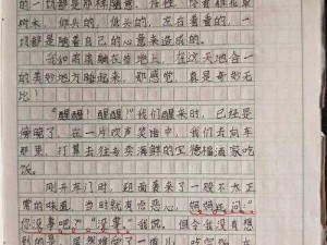 围绕家庭话题的作文《温馨的家，无尽的关爱》