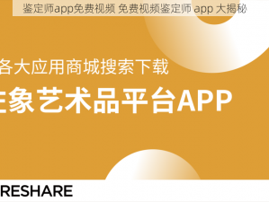 鉴定师app免费视频 免费视频鉴定师 app 大揭秘