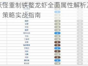 口袋妖怪重制铁螯龙虾全面属性解析及加点攻略：策略实战指南