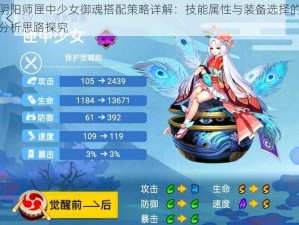 阴阳师匣中少女御魂搭配策略详解：技能属性与装备选择的分析思路探究