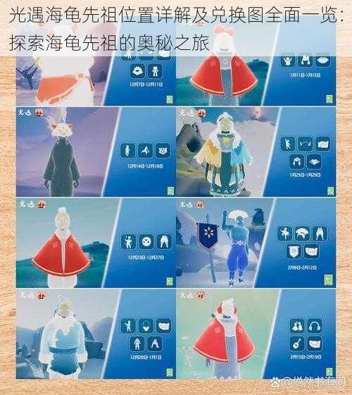 光遇海龟先祖位置详解及兑换图全面一览:探索海龟先祖的奥秘之旅