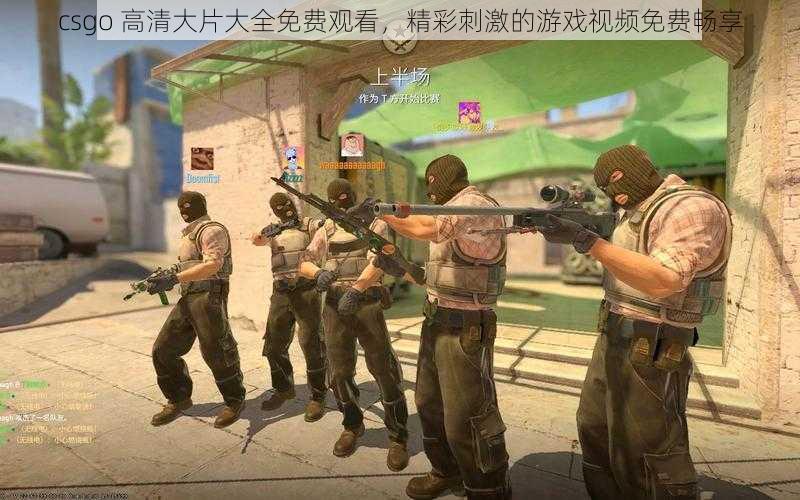 csgo 高清大片大全免费观看，精彩刺激的游戏视频免费畅享