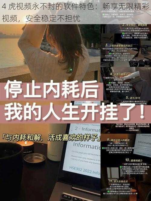 4 虎视频永不封的软件特色：畅享无限精彩视频，安全稳定不担忧