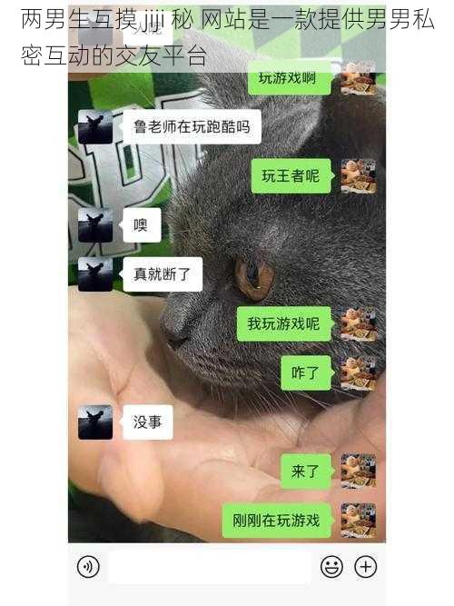 两男生互摸 jiji 秘 网站是一款提供男男私密互动的交友平台