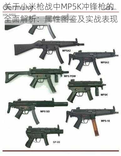 关于小米枪战中MP5K冲锋枪的全面解析：属性图鉴及实战表现