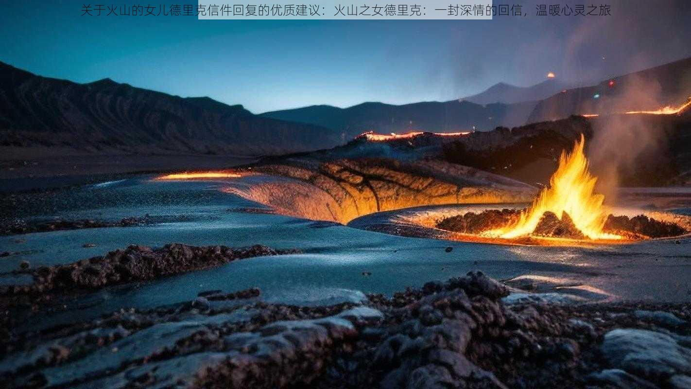 关于火山的女儿德里克信件回复的优质建议：火山之女德里克：一封深情的回信，温暖心灵之旅