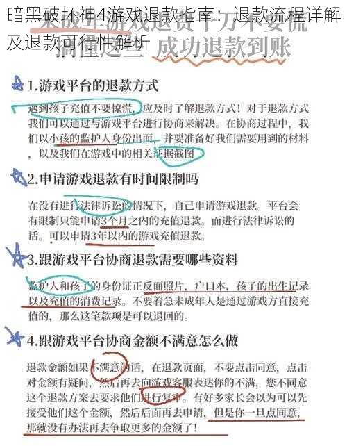 暗黑破坏神4游戏退款指南：退款流程详解及退款可行性解析