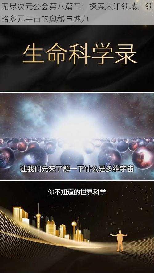 无尽次元公会第八篇章：探索未知领域，领略多元宇宙的奥秘与魅力