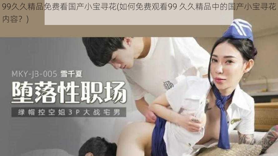 99久久精品免费看国产小宝寻花(如何免费观看99 久久精品中的国产小宝寻花内容？)