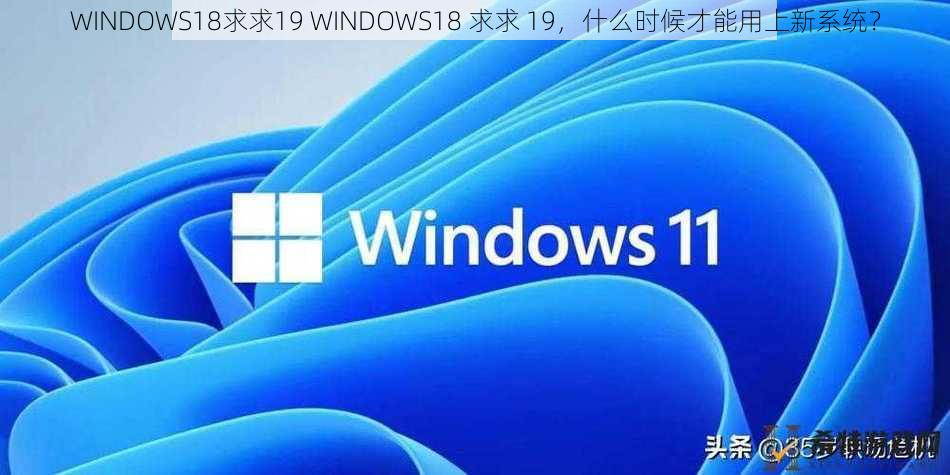 WINDOWS18求求19 WINDOWS18 求求 19，什么时候才能用上新系统？