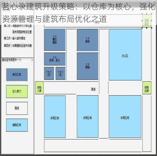 茗心录建筑升级策略：以仓库为核心，强化资源管理与建筑布局优化之道