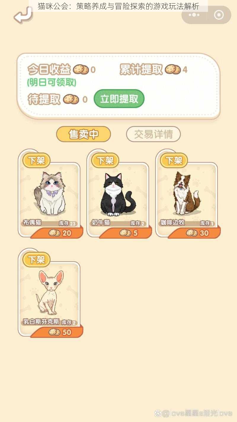 猫咪公会：策略养成与冒险探索的游戏玩法解析