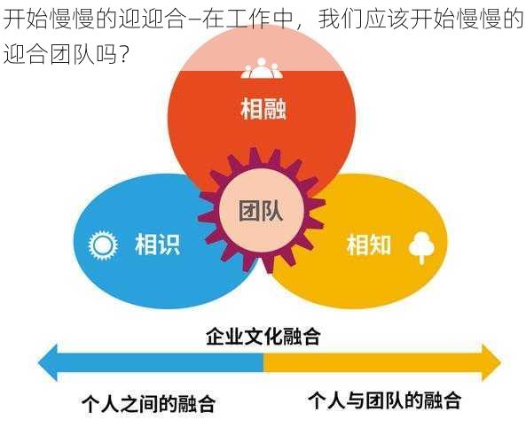 开始慢慢的迎迎合—在工作中，我们应该开始慢慢的迎合团队吗？