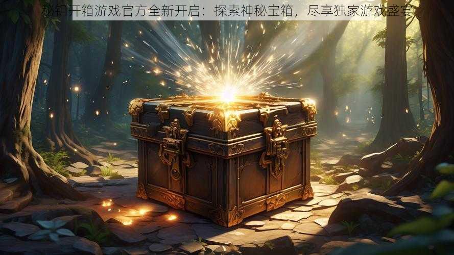 秘钥开箱游戏官方全新开启：探索神秘宝箱，尽享独家游戏盛宴