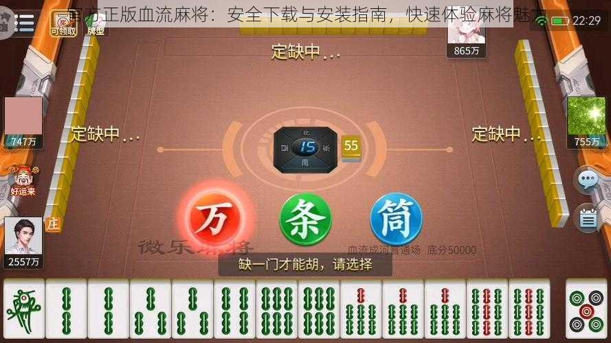 官方正版血流麻将：安全下载与安装指南，快速体验麻将魅力