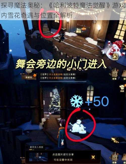 探寻魔法奥秘：《哈利波特魔法觉醒》游戏内雪花奇遇与位置全解析