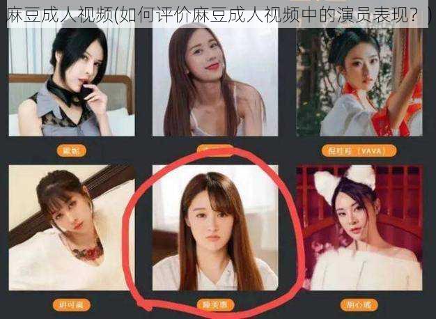 麻豆成人视频(如何评价麻豆成人视频中的演员表现?)