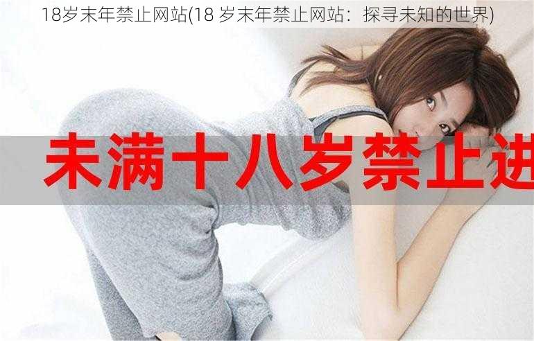 18岁末年禁止网站(18 岁末年禁止网站:探寻未知的世界)