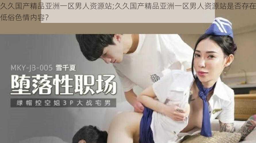 久久国产精品亚洲一区男人资源站;久久国产精品亚洲一区男人资源站是否存在低俗色情内容？